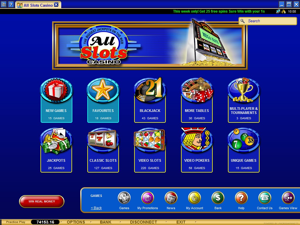 All Slots Casino Games