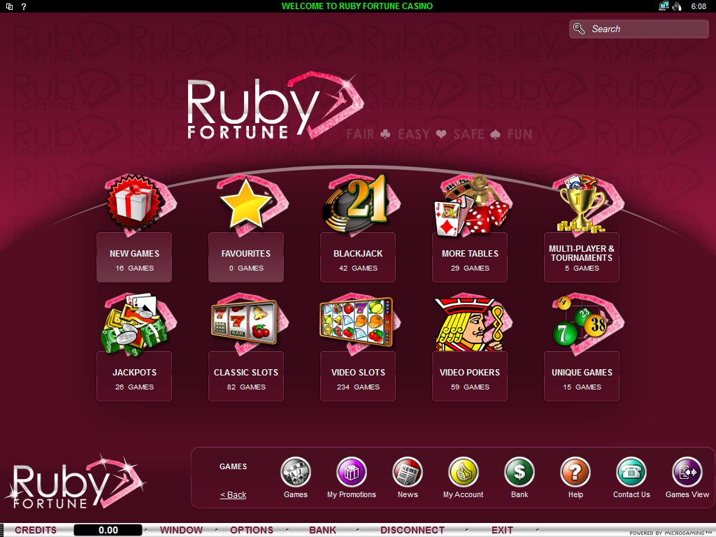 Ruby Fortune Casino Bewertung