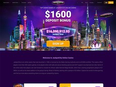 Casino Homepage Screenshot